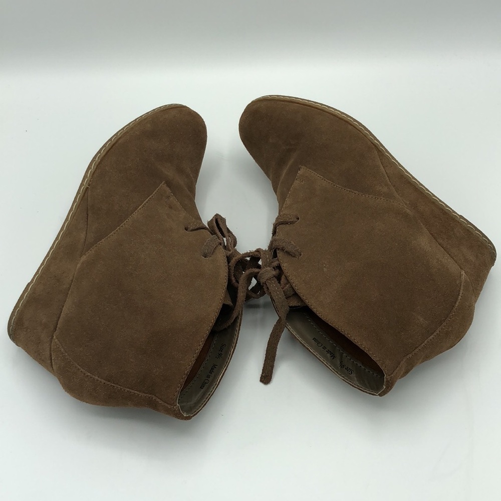 Dolce Vita Suede Wedge Booties Size 9 1/2 - Picture 8 of 14